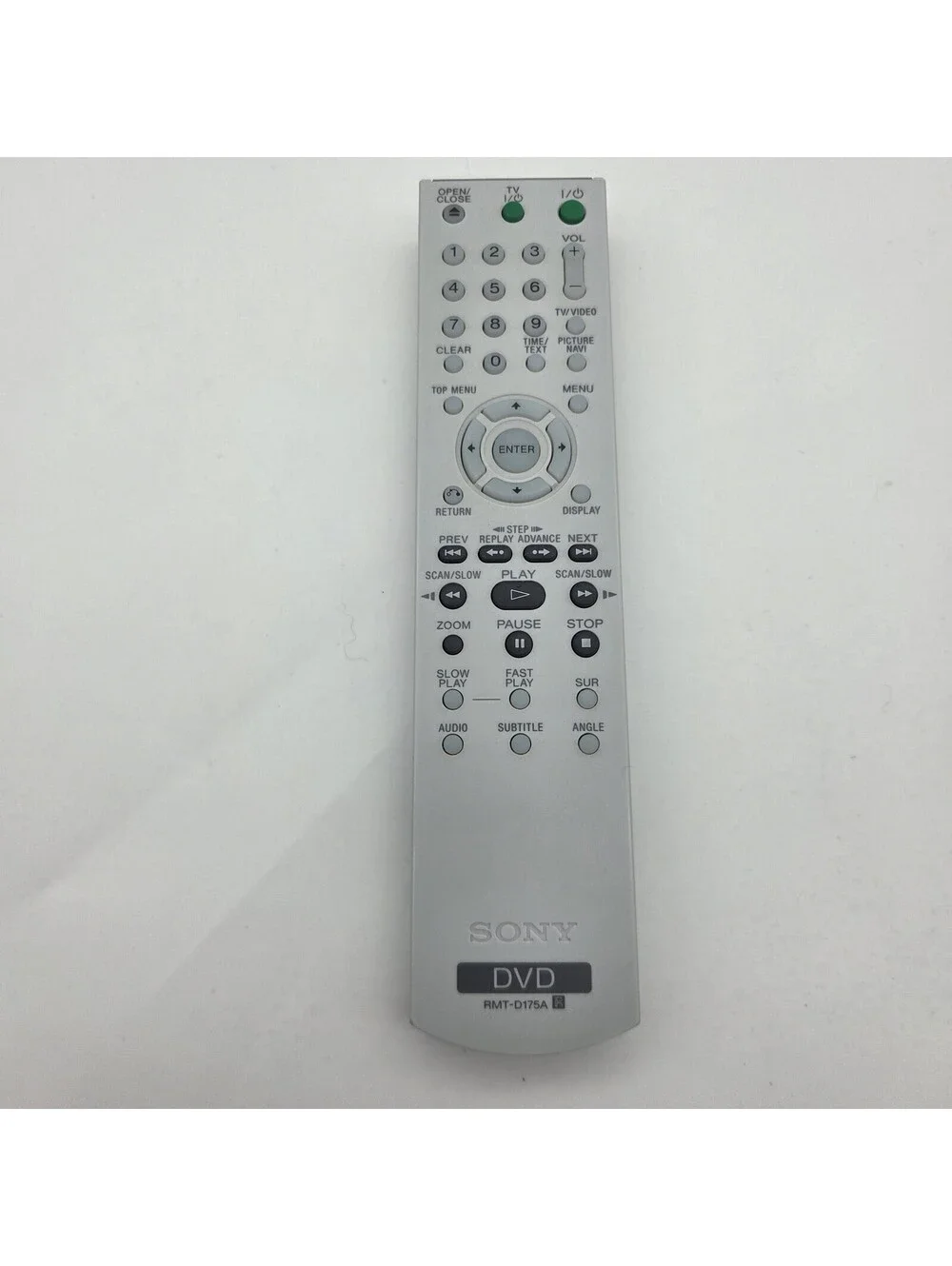 Genuine Sony RMT-D175A Remote Control DVD DVP-NS41P DVP-NS55P DVP-NS75H DVP-NS77